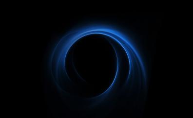 Dark, blue spiral, huawei honor v8, stock