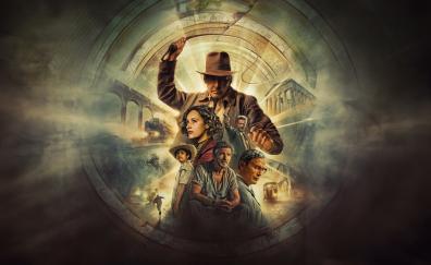 Movie, Indiana Jones and the Dial of Destiny, poster