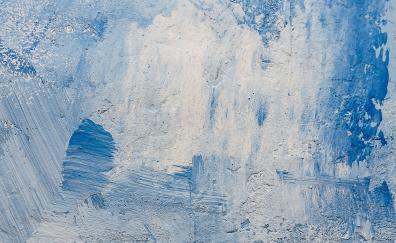 Texture, blue-white art