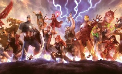 Avengers, superhero, artwork