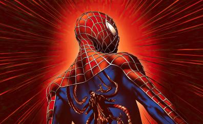 Spiderman, A Metropolis Guardian, art
