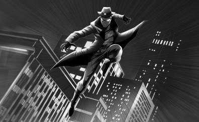 Shadows of justice, Spider-man noir, BW, 2023