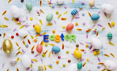 Eggs, colorful, easter