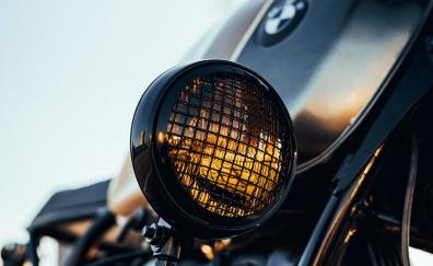 BMW, motorcycle, side-light