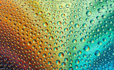 Droplets, gradient, surface