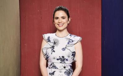 2018, smile, Hayley Atwell, celebrity