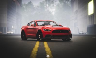 Ford Mustang, The Crew 2, video game