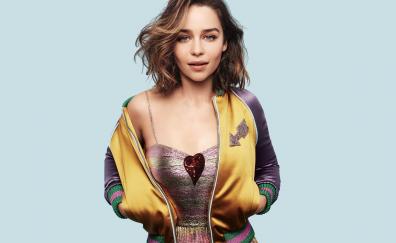 Emilia Clarke, beautiful and pretty, actress, 2019