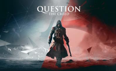Assassin's Creed: Question the creed, video game, art