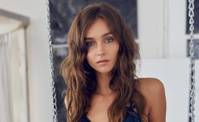 Rachel Cook, beautiful, blue eyes, 2018