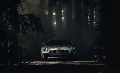 Mercedes-AMG GT, dark, 2018