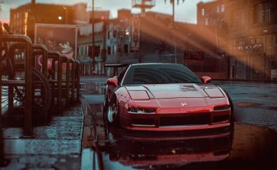Red Honda NSX, Need for Speed, video game