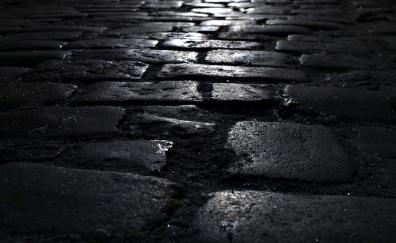 Dark, texture, street, road