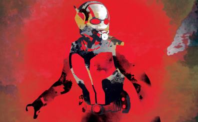 Ant-man, watercolor, art