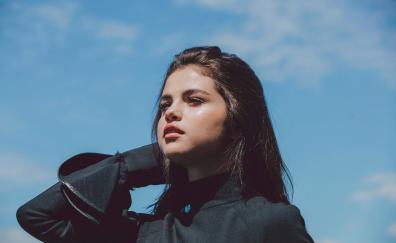 Selena gomez, NY times, brunette, 2017