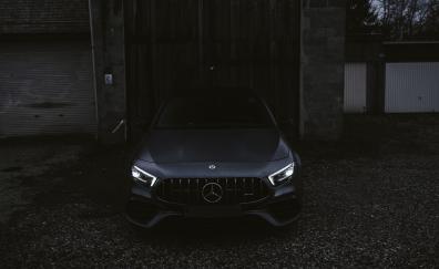 Black car, Mercedes-Benz