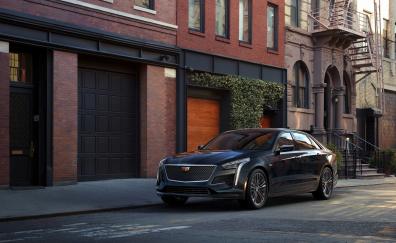Cadillac CT6 V-Sport, luxury sedan, 2019