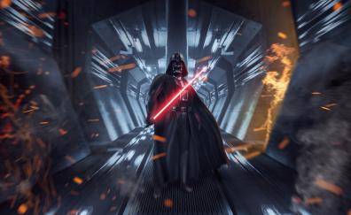 Darth Vader, Star Wars: Dark Forces, video game, art