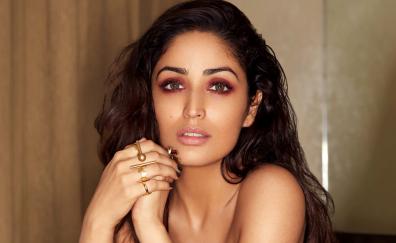 Yami Gautam, makeup, bollywood, celebrity, 2018