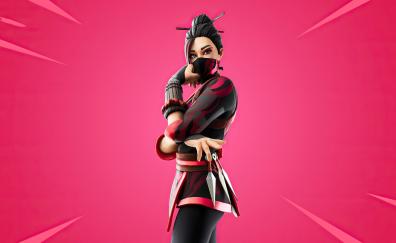 Fortnite, Red Jade outfit, game, 2020