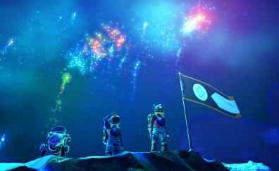 No Man's Sky visions, astronaut, video game