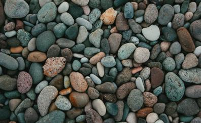 River rocks, pebbles