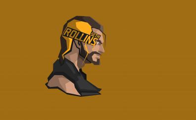 Artwork, WWE, Seth Rollins, headshot