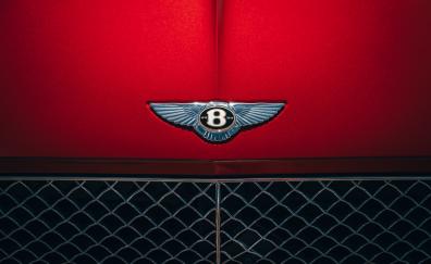 Bentley, close up, logo