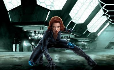 Scarlett Johansson as Black Widow, Avengers, movie