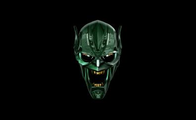 Green Goblin, minimal, villain art