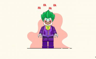 Joker, villain, LEGO, art