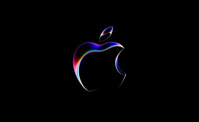 Gradient dark logo, Apple wwdc, 2023