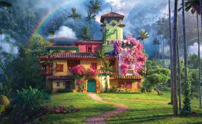 Adorable house, animation movie Encanto