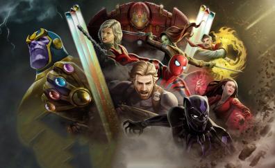 Avengers: infinity war, Marvel: Contest of Champions, mobile game