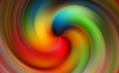 Colorful, swirl, abstract