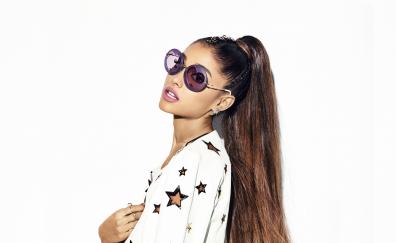 Ariana Grande, sunglasses, brunette celebrity, 2020