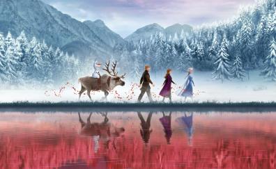 Frozen 2, outdoor, movie, animation, 2019