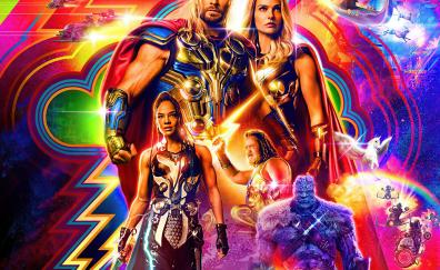 Thor: Love and Thunder, 2022 movie poster