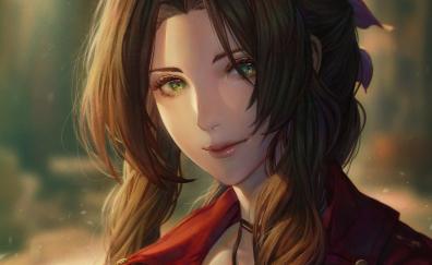 Final Fantasy, beautiful girl character, art