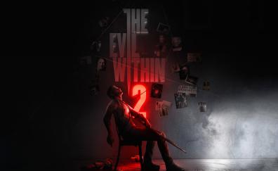 The Evil Within 2, dark, video game