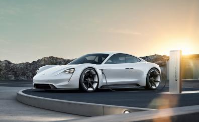 Porsche Mission E Cross Turismo, electric cars, 2018