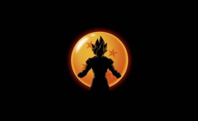 Goku, anime, dark