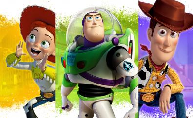 Toy Story 4, movie, collage