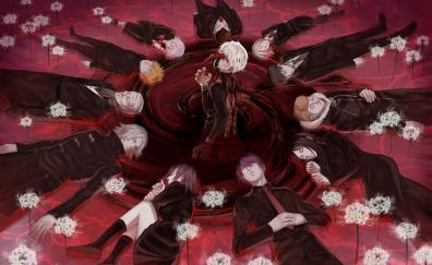 Tokyo ghoul, anime, all characters