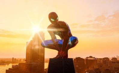 Spider-man PS4, game, 2020