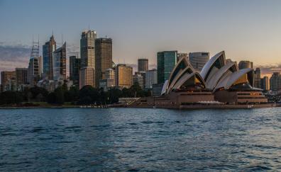 Buildings, city, Sydney