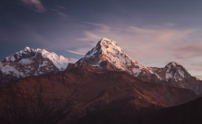 Nepal, mountains, adorable peaks