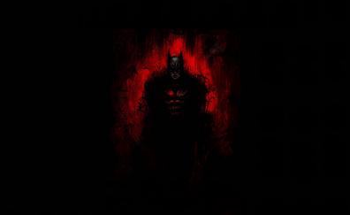 Dark, artwork, batman, minimal, dc comics