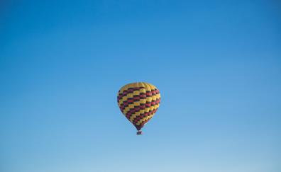 Hot air balloon, colorful, sky