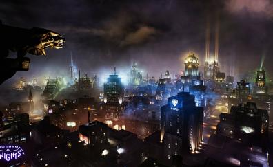Gotham Knights, game screenshot, cityscape, night